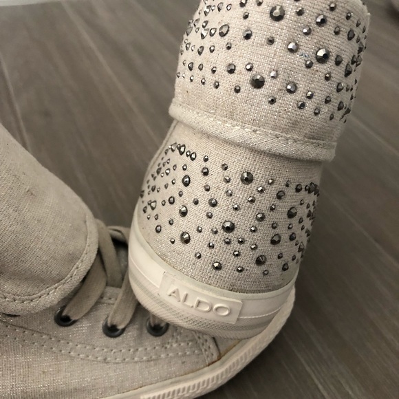 Aldo Street Sneakers, Size 6 - Picture 2 of 3